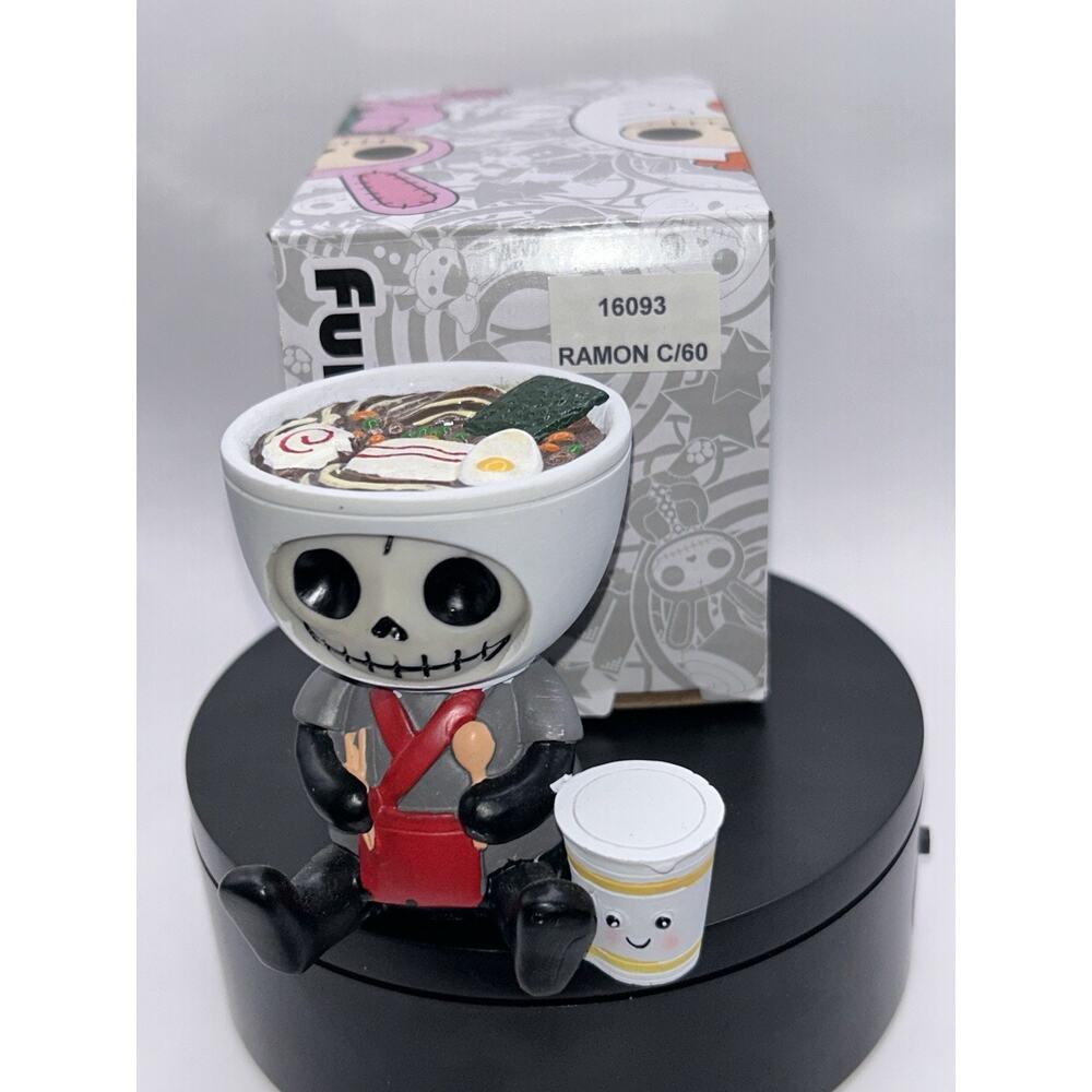 Furrybones Figurine “Ramon” Japanese Ramen Bowl Master Chef Skeleton Collectible